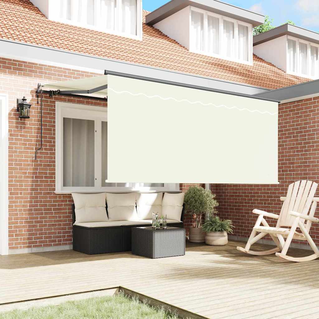 Vidaxx faltbarer Sonnenschirm creme 300 x 200 cm Stoff