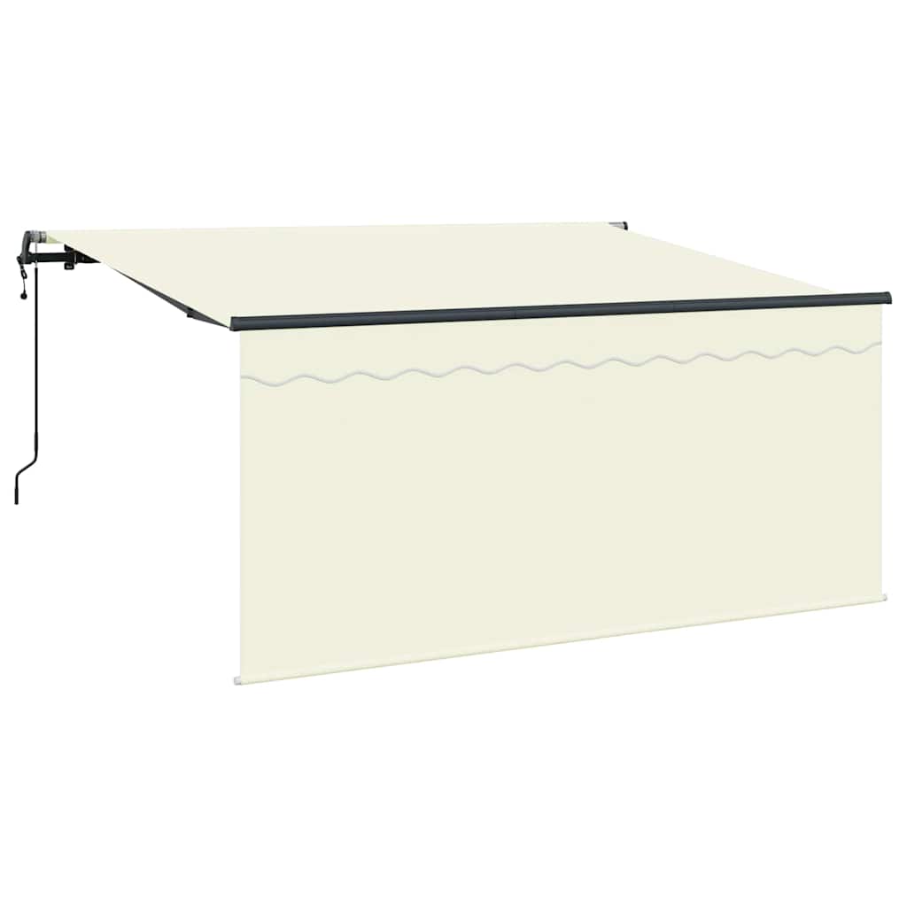 Vidaxx faltbarer Sonnenschirm creme 300 x 200 cm Stoff