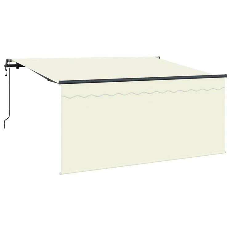 Vidaxx faltbarer Sonnenschirm creme 300 x 200 cm Stoff