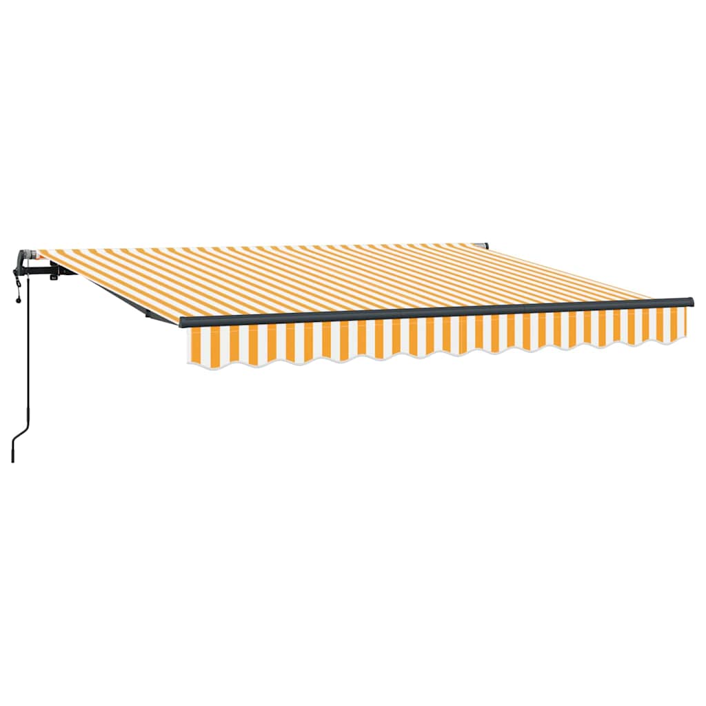 Vidaxx faltbarer Sonnenschirm gelb 300 x 200 cm Stoff