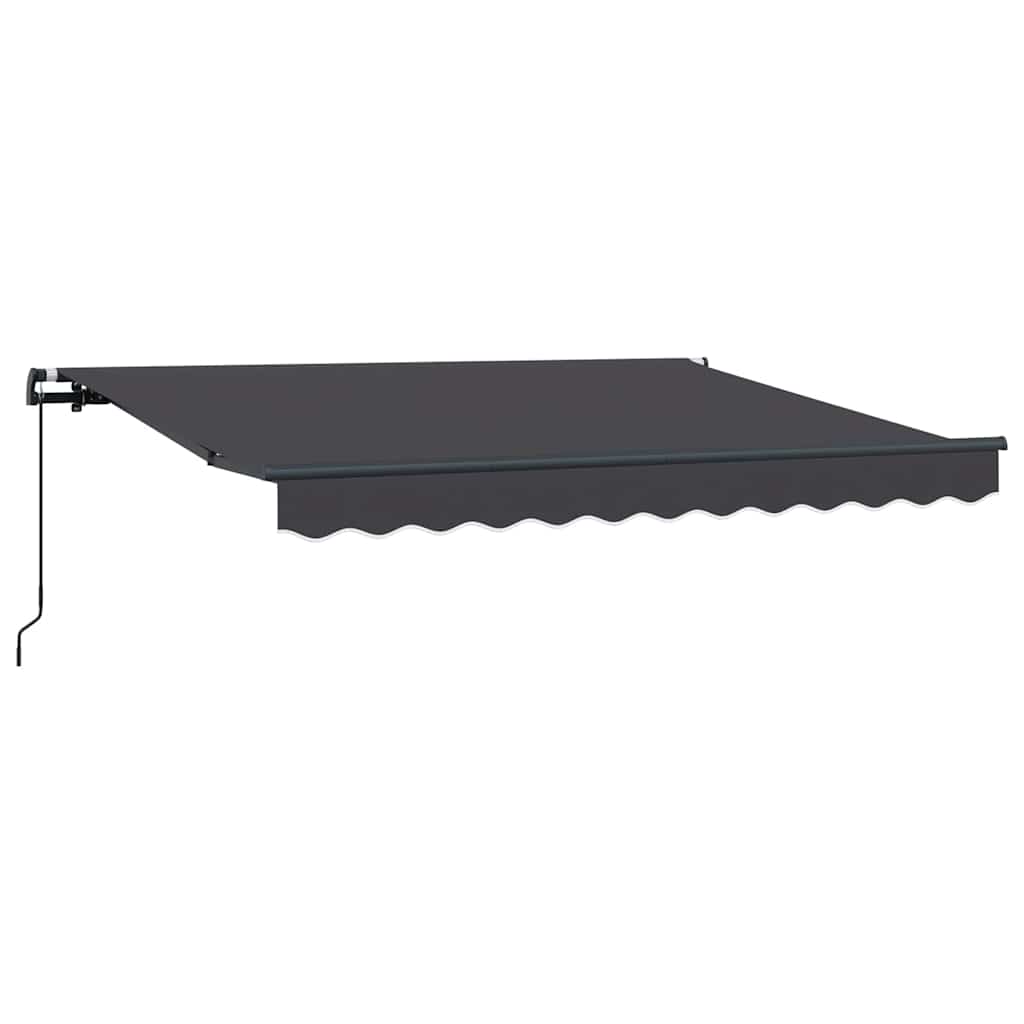 Vidaxx faltbare Markise Anthrazit 300 x 200 cm Stoff