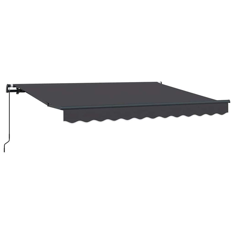 Vidaxx faltbare Markise Anthrazit 300 x 200 cm Stoff