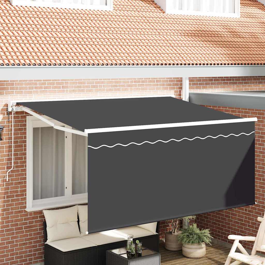 Vidaxx faltbare Markise Anthrazit 300 x 200 cm