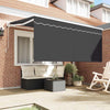 Vidaxx faltbare Markise Anthrazit 300 x 200 cm