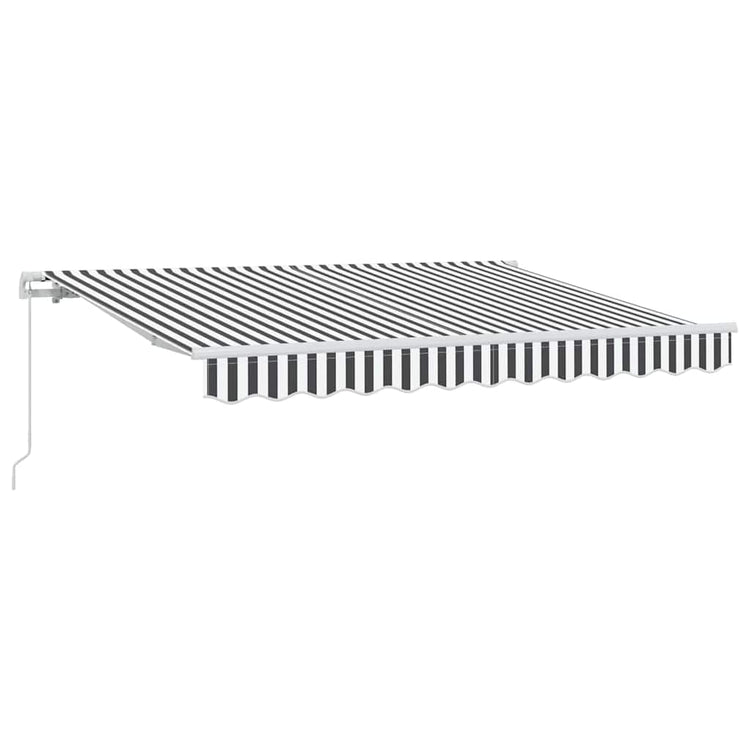 Vidaxx faltbare Markise Anthrazit 300 x 200 cm Stoff
