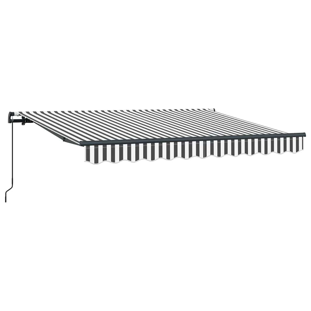 Vidaxx faltbare Markise Anthrazit 300 x 200 cm Stoff