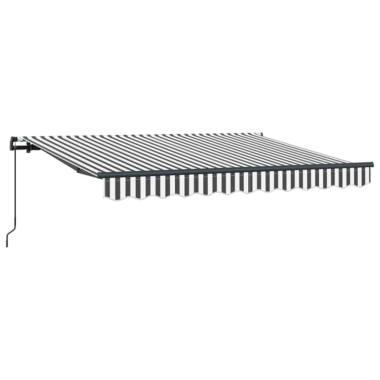 Vidaxx faltbare Markise Anthrazit 300 x 200 cm Stoff