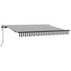 Vidaxx faltbare Markise Anthrazit 300 x 200 cm Stoff