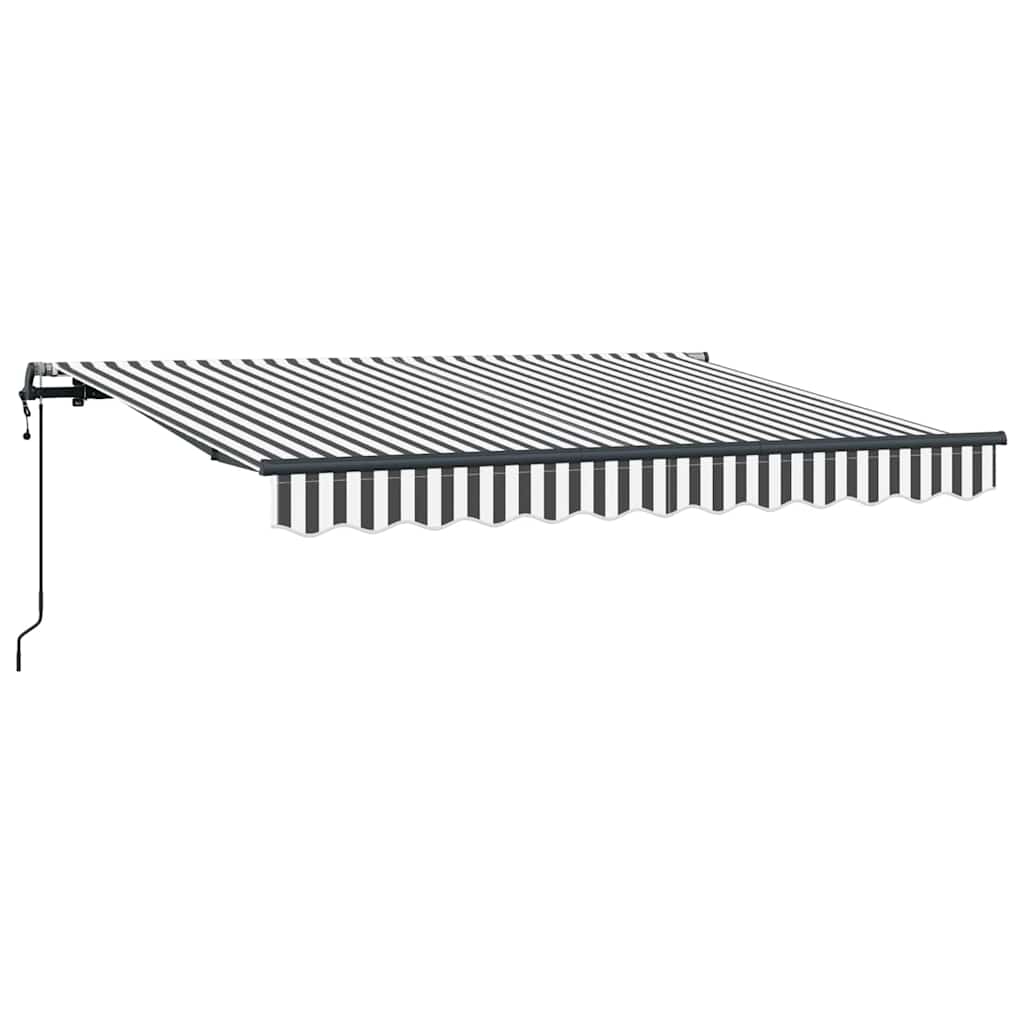 Vidaxx faltbare Markise Anthrazit 300 x 200 cm Stoff