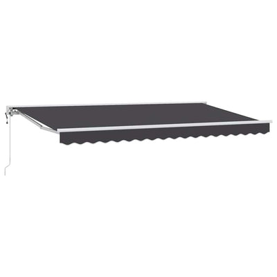 Vidaxx faltbare Markise Anthrazit 350 x 200 cm
