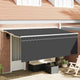 Vidaxx faltbare Markise Anthrazit 350 x 200 cm