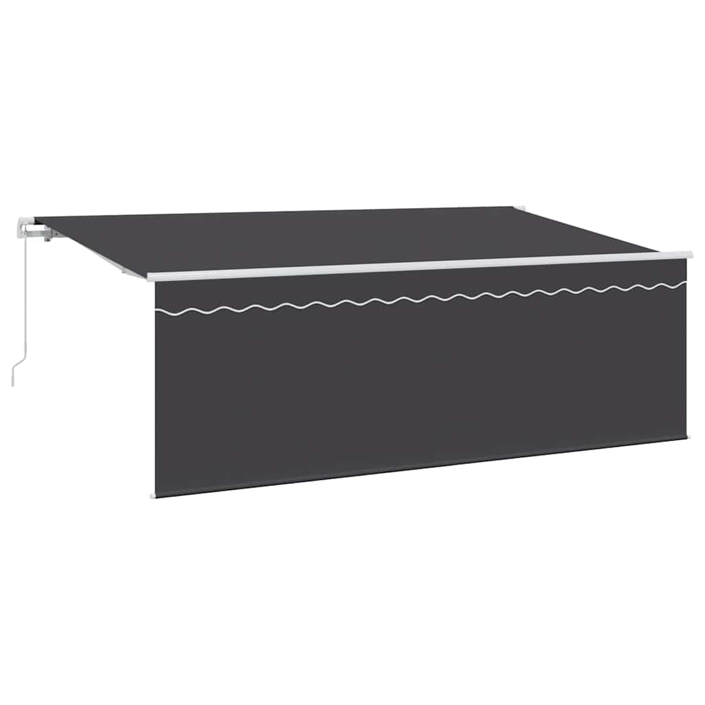 Vidaxx faltbare Markise Anthrazit 350 x 200 cm