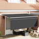 Vidaxx faltbare Markise Anthrazit 350 x 200 cm