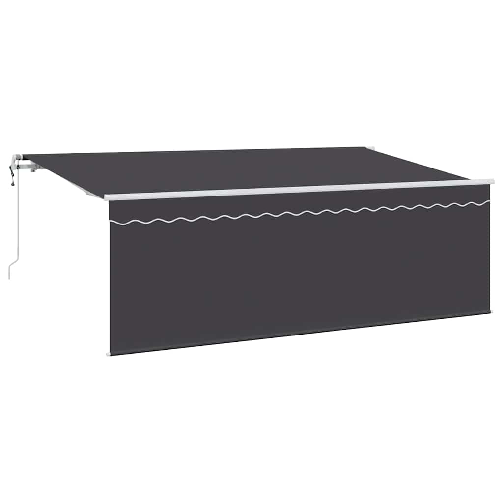 Vidaxx faltbare Markise Anthrazit 350 x 200 cm