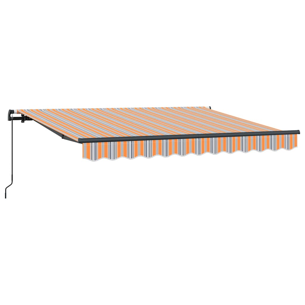 Vidaxx faltbarer Sonnenschirm mehrfarbig 350 x 200 cm Stoff