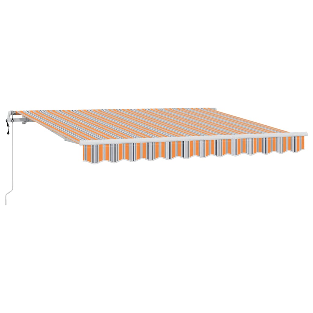 Vidaxx faltbarer Sonnenschirm mehrfarbig 350 x 200 cm Stoff