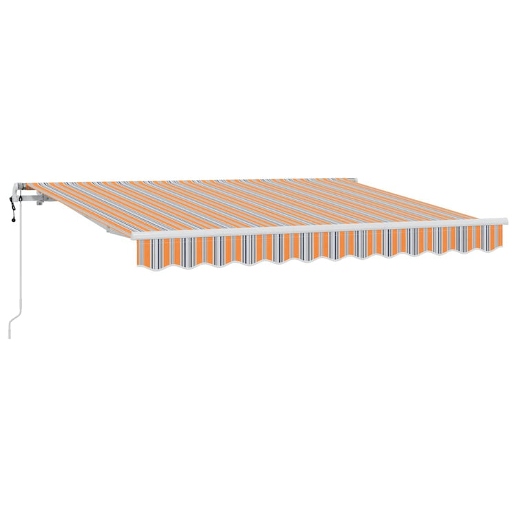 Vidaxx faltbarer Sonnenschirm mehrfarbig 350 x 200 cm Stoff