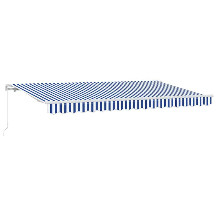 Vidaxx faltbarer Sonnenschirm blau 400 x 200 cm Stoff