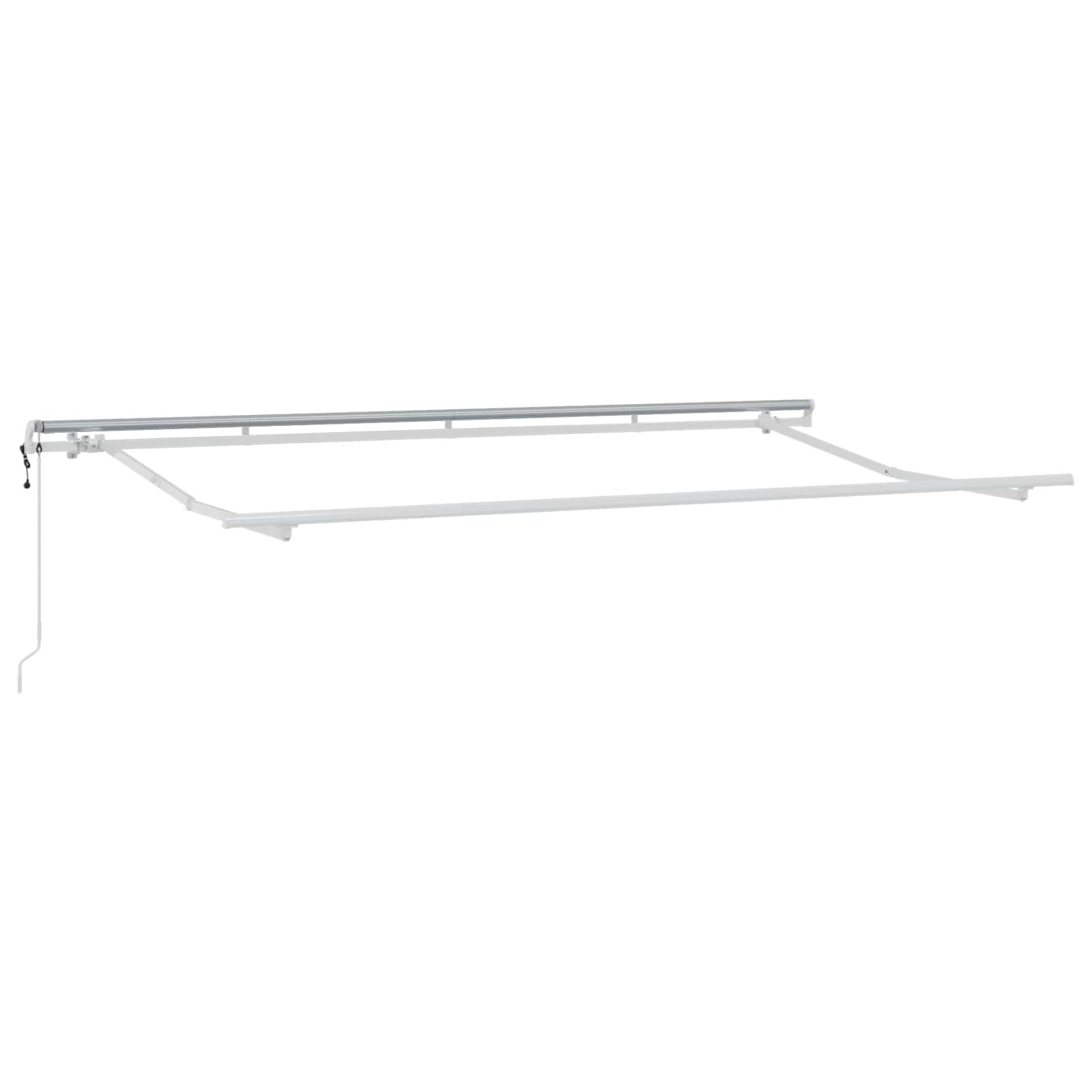 Vidaxx faltbarer Sonnenschirm Creme 400 x 200 cm