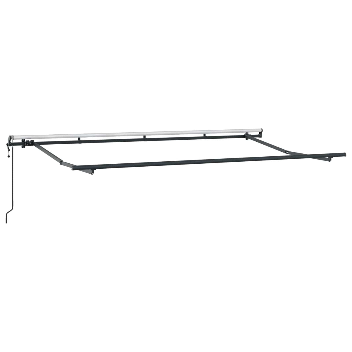 Vidaxx faltbarer Sonnenschirm Creme 400 x 200 cm