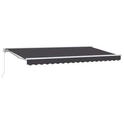Vidaxx faltbare Markise Anthrazit 400 x 200 cm