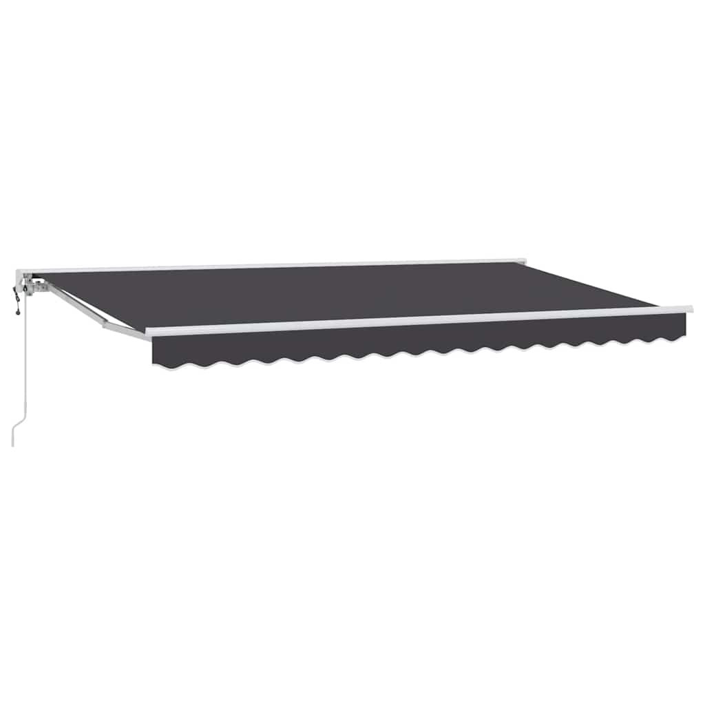 Vidaxx faltbare Markise Anthrazit 400 x 200 cm