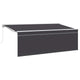 Vidaxx faltbare Markise Anthrazit 400 x 200 cm