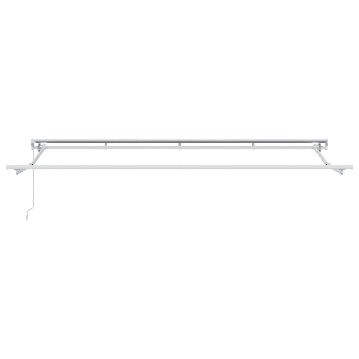 Vidaxx faltbare Markise Anthrazit 400 x 200 cm