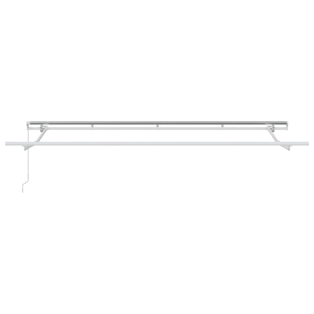Vidaxx faltbare Markise Anthrazit 400 x 200 cm