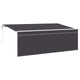 Vidaxx faltbare Markise Anthrazit 400 x 200 cm