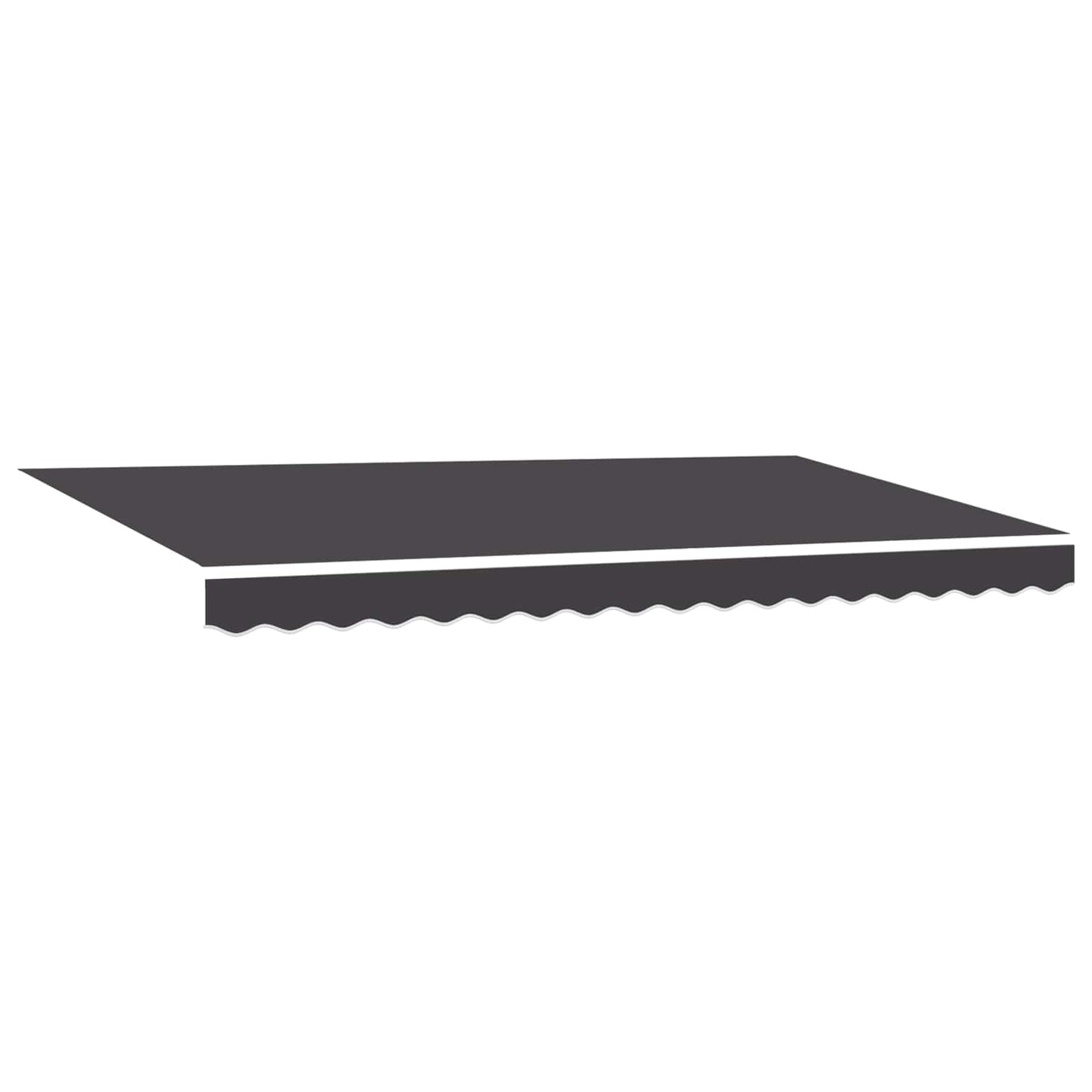 Vidaxx faltbare Markise Anthrazit 400 x 200 cm