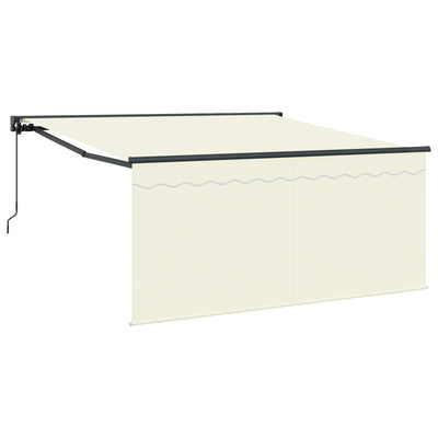Vidaxx faltbarer Sonnenschirm Creme 300 x 250 cm