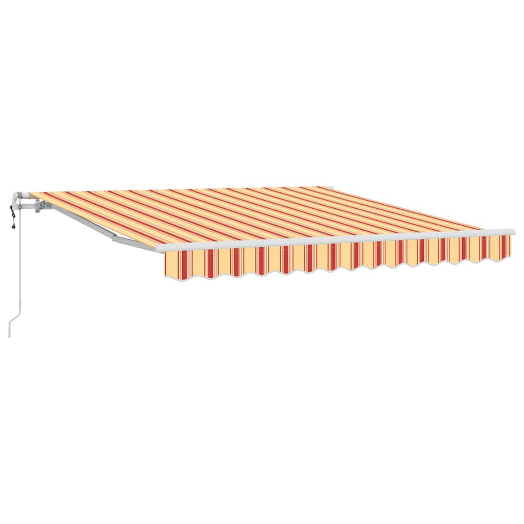 Vidaxx faltbarer Sonnenschirm gelb und orange 300 x 250 cm Stoff