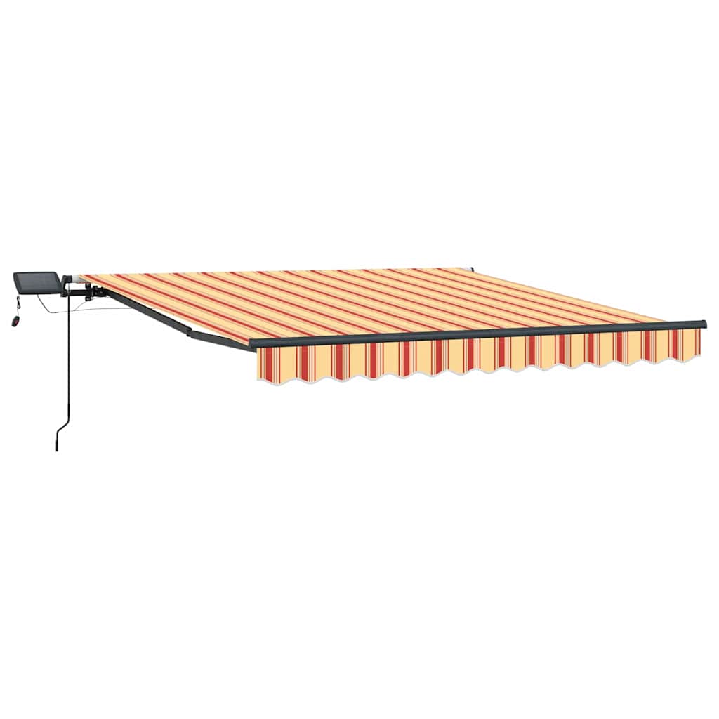 Vidaxx faltbarer Sonnenschirm gelb und orange 300 x 250 cm Stoff