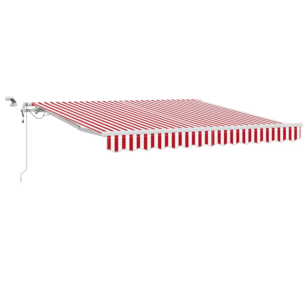 Vidaxx faltbarer Sonnenschirm rot und weiß 300 x 250 cm