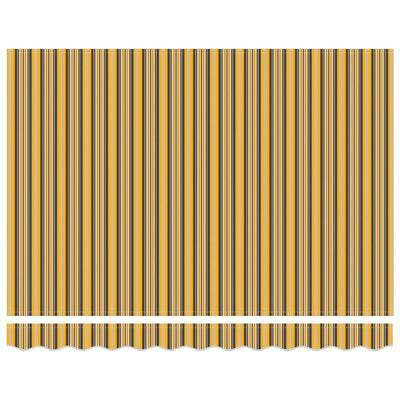 Vidaxx faltbarer Sonnenschirm Gelb und Grau 300 x 250 cm