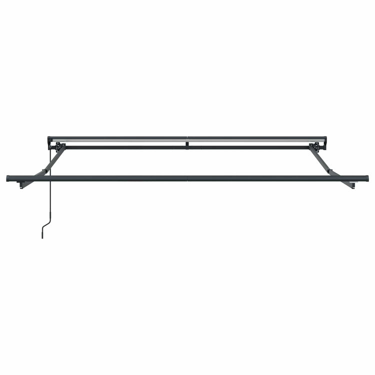 Vidaxx faltbarer Sonnenschirm Gelb und Grau 300 x 250 cm