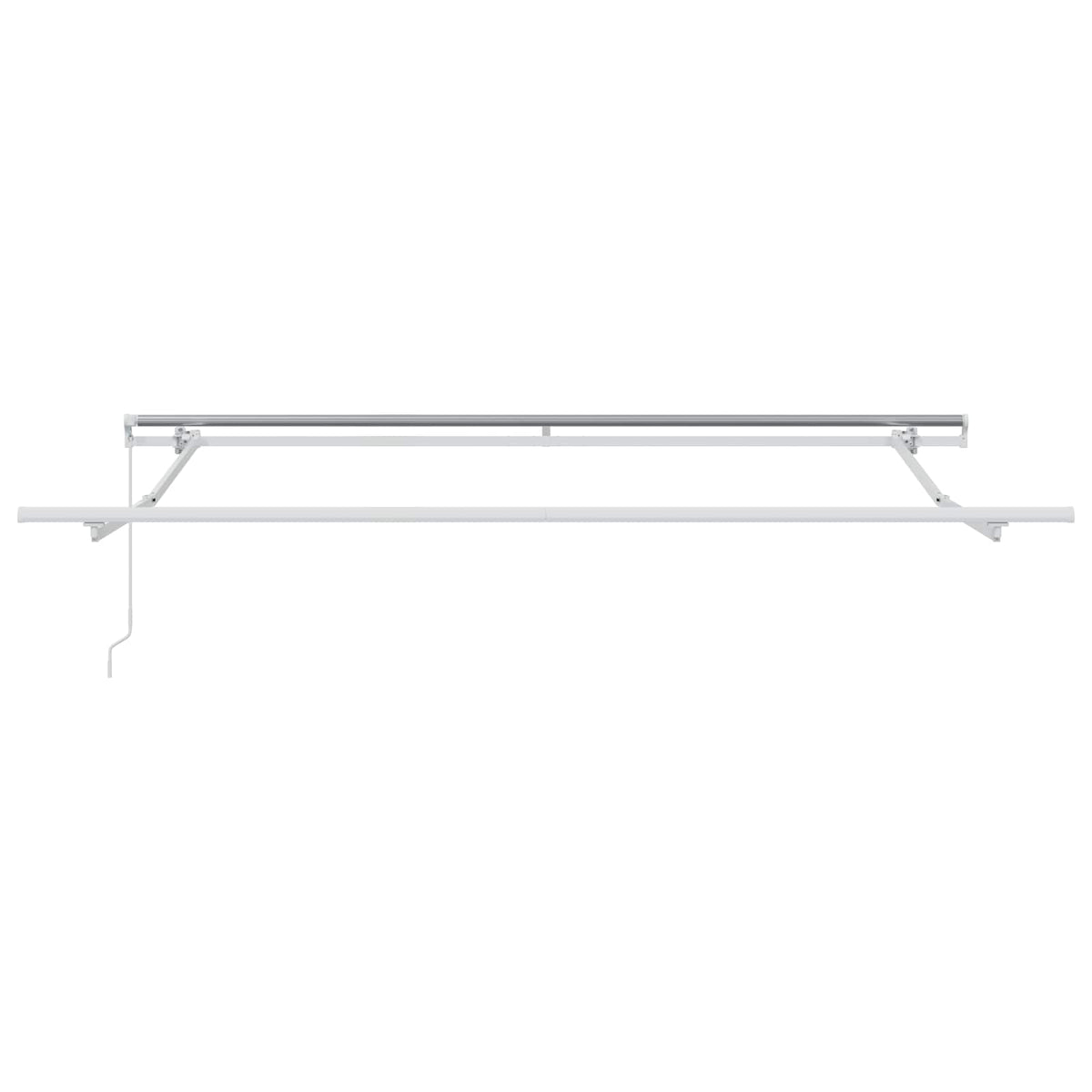 Vidaxx Markise schwarz 300 x 250 x 165 cm Polyester