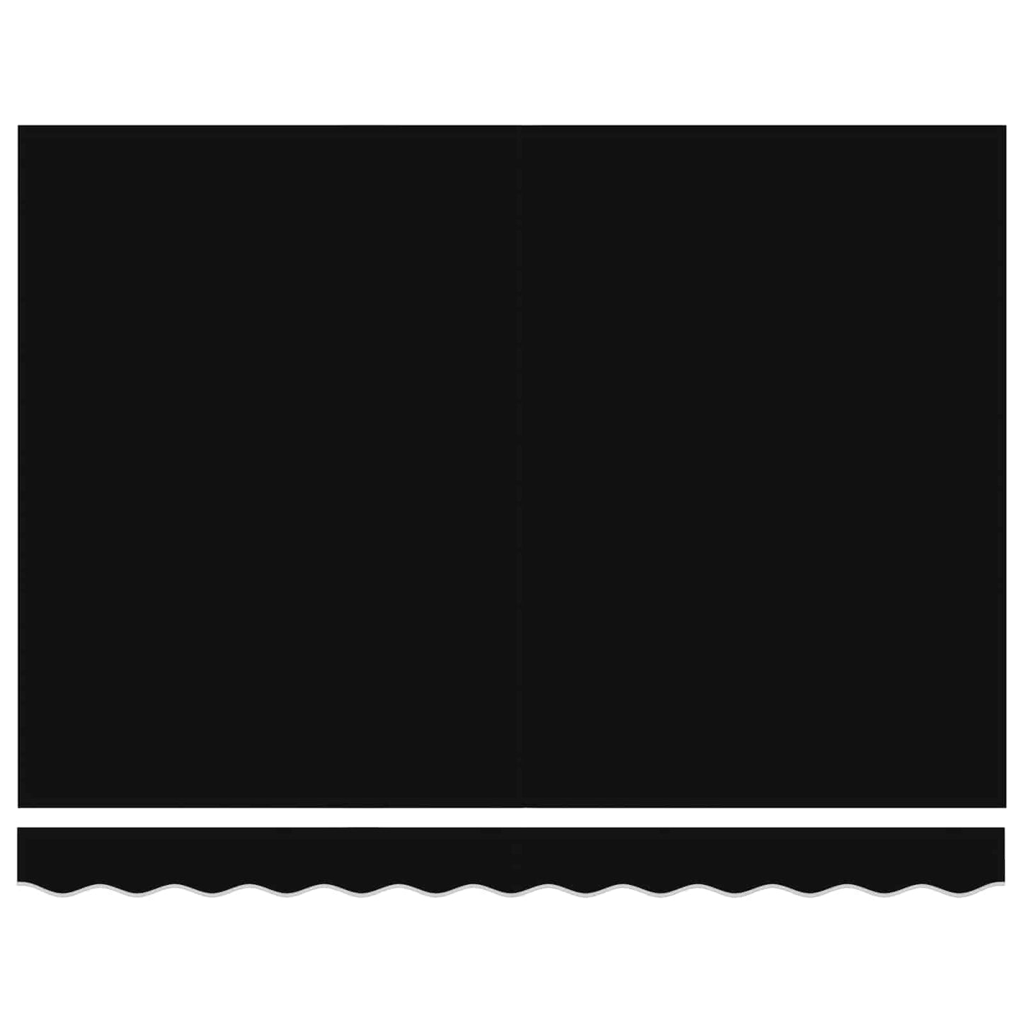 Vidaxx Markise schwarz 300 x 250 x 165 cm Polyester