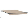 Vidaxx faltbarer Sonnenschirm Beige 300 x 250 cm Polyester und Stahl