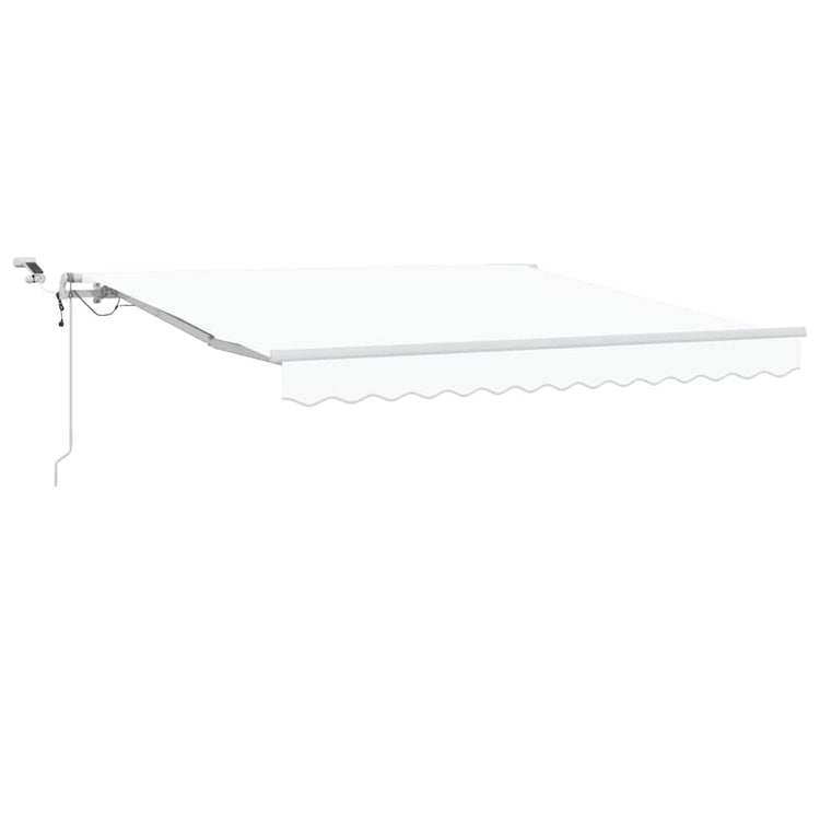 Vidaxx faltbarer Sonnenschirm weiß 300 x 250 cm Polyester und Metall