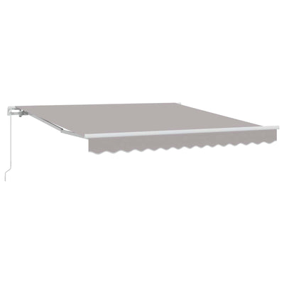 Vidaxx Markise hellgrau 300 x 250 x 165 cm Polyester