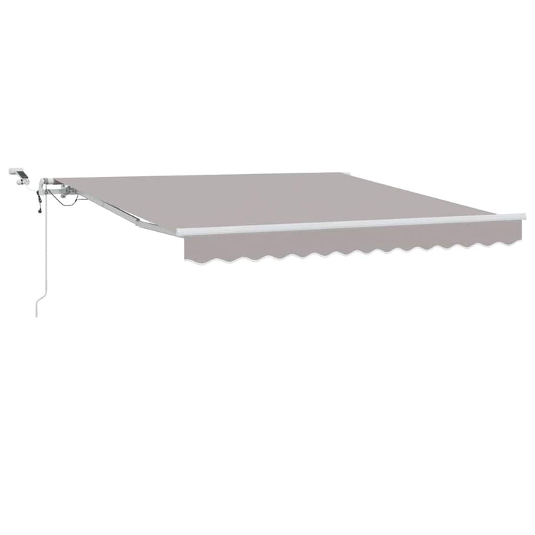 Vidaxx faltbarer Sonnenschirm hellgrau 300 x 250 cm
