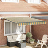 Vidaxx faltbarer Sonnenschirm grün und gelb 300 x 250 cm
