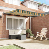 Vidaxx faltbarer Sonnenschirm grün und gelb 300 x 250 cm - afbeelding 3