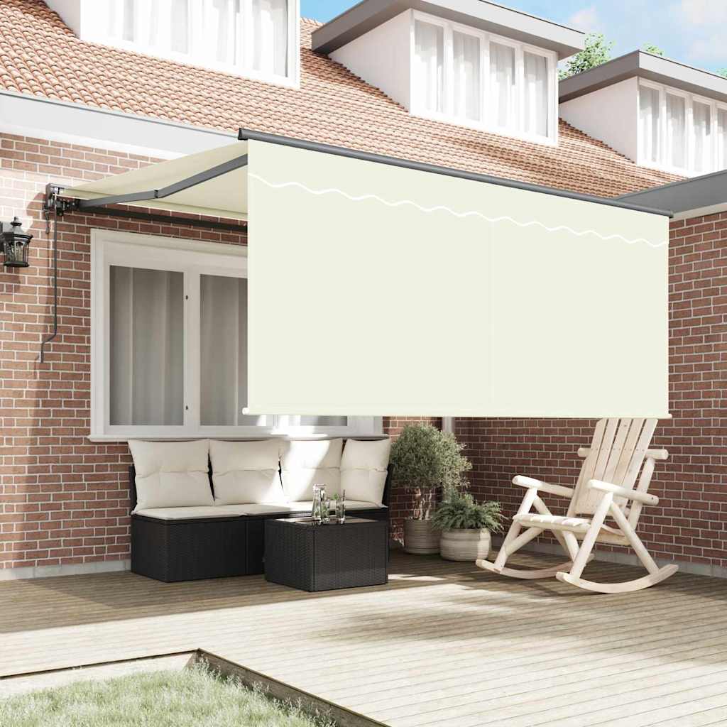 Vidaxx faltbarer Sonnenschirm Creme 350 x 250 cm