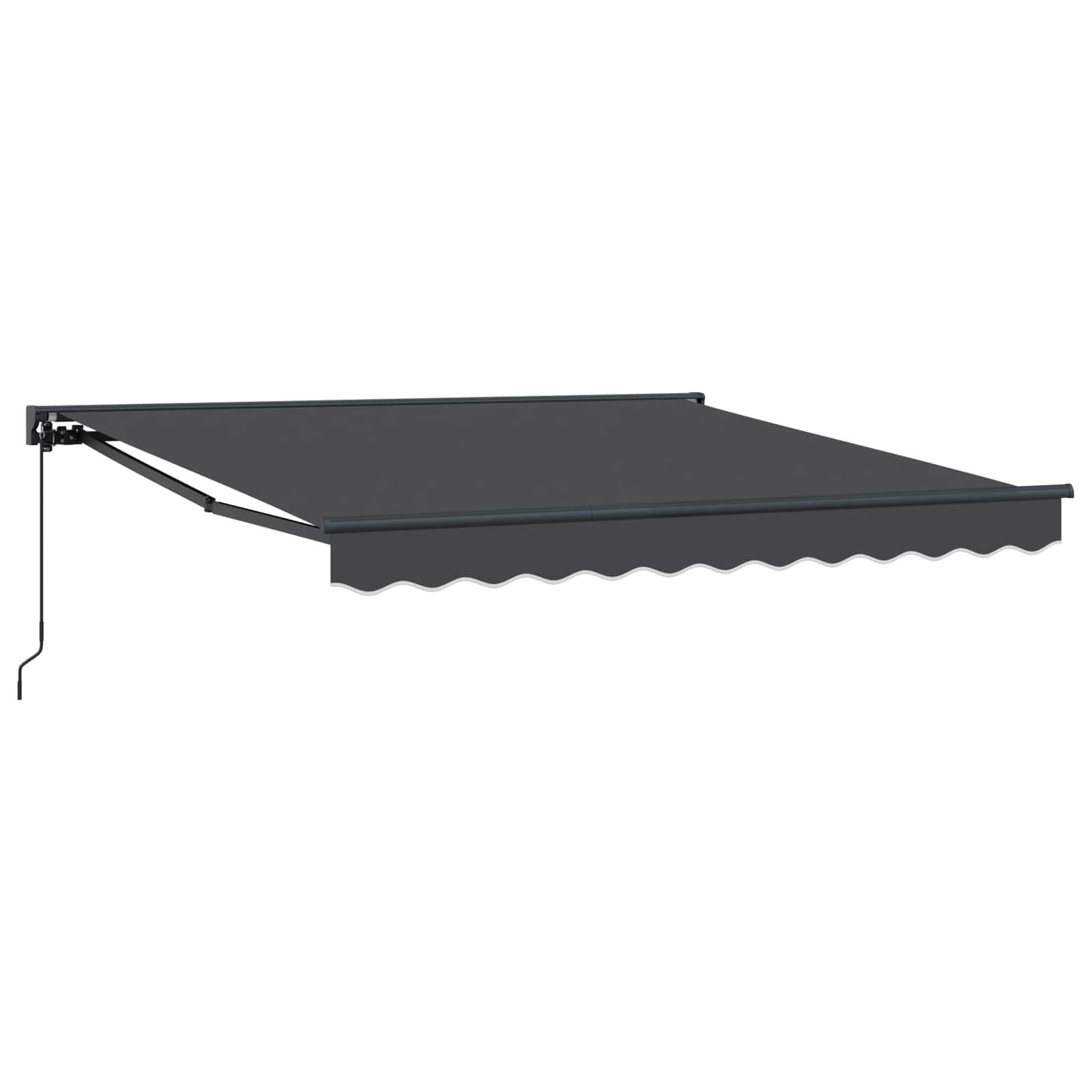 Vidaxx faltbare Markise Anthrazit 350 x 250 cm