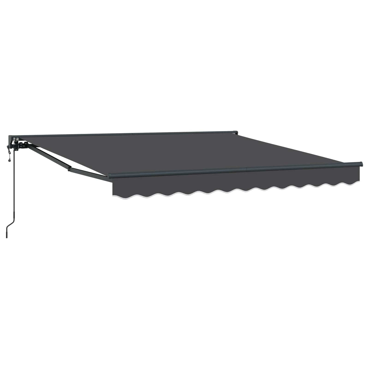 Vidaxx faltbare Markise Anthrazit 350 x 250 cm