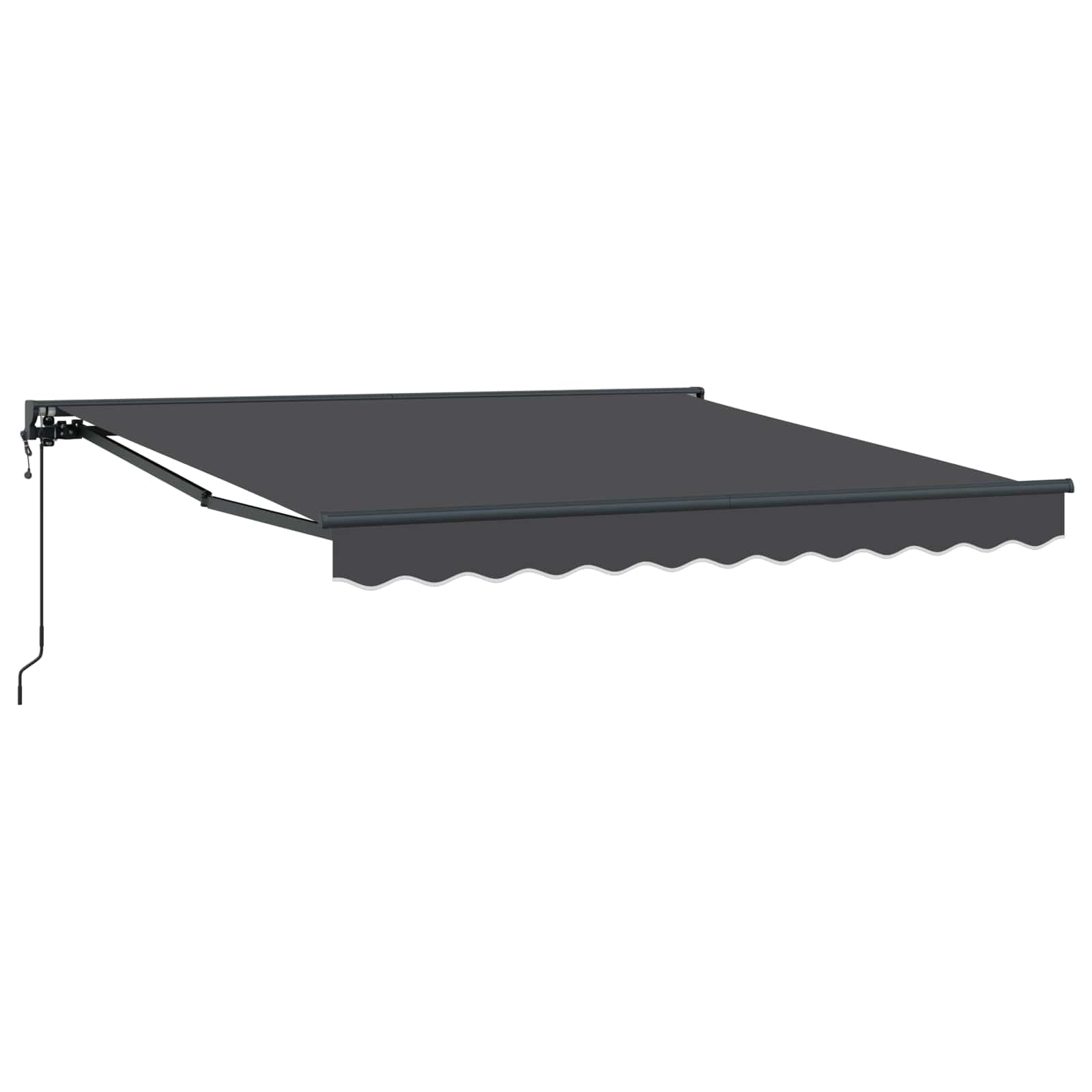 Vidaxx faltbare Markise Anthrazit 350 x 250 cm