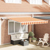 Vidaxx Faltmarkise mit 350 x 250 cm Stoff